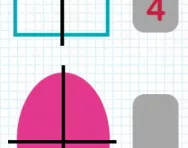 Recognising one, two, three and four quarters of a shape tutorial
