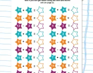 Quick addition and subtraction worksheet