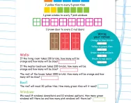 Ratio problem-solving worksheet