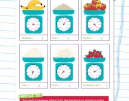 Read the weight worksheet