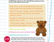 Reading comprehension: the /air/ sound