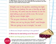 Reading comprehension: the /igh/ sound (Phase 5 phonics)