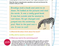 Reading comprehension: the /oo/ and /oo/ sound (Phase 3 phonics)