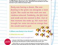 Reading comprehension: the ‘ee’ and ‘ea’ graphemes (Phase 5 phonics)