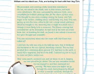Reading comprehension: foraging for food