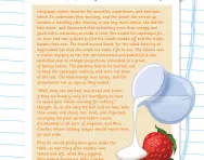 Reading comprehension: the disastrous lunch