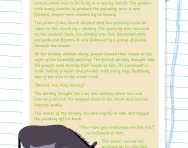 Reading comprehension: THE DONKEY AND THE PAINTING