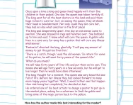 Reading comprehension: The goblin’s curse