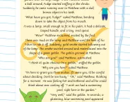 Year 2 reading comprehension: The Magic Lamp