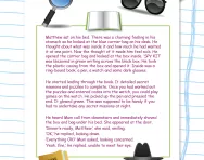 Reading comprehension: The stolen spy kit