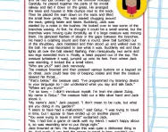 Reading comprehension: Visit from outer space worksheet