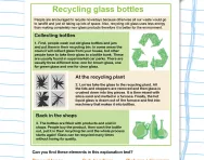 Reading explanation texts worksheet