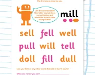 Reading ‘ll’ endings