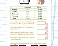 Reading the 24-hour clock