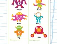 Reading unfamiliar words using phonics worksheet