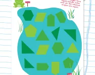 Regular and irregular shapes puzzle