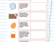 Reversible changes: heating and freezing activity