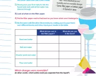 Reversible changes: solids and liquids activity