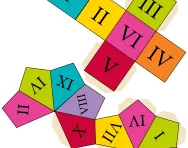 Roman numerals dice