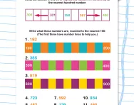 Rounding to the nearest 100 worksheet