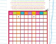 Seven- and eight-digit numbers: place value grids