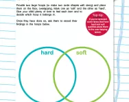 Sorting materials: soft and hard activity