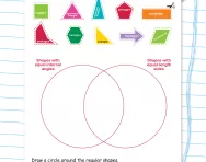 Sorting regular and irregular shapes