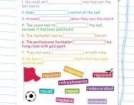 Spelling patterns: the prefix re- worksheet