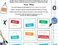 Spelling the /oo/ sound: ‘ue’ words worksheet