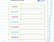 Spelling patterns: the suffix -al
