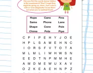 Split digraph wordsearch