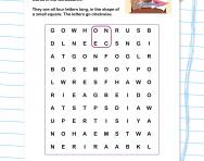 Square words wordsearch