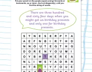 String of words puzzle