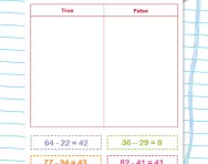 Subtract two-digit numbers activity