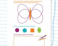 Symmetry explained worksheet