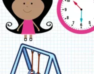 Telling the time minutes past the hour tutorial