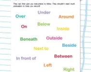 The in, out and around game