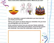 Thinking about celebrations