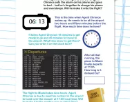 Time intervals puzzle worksheet