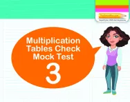 Multiplication Tables Practice Check 3