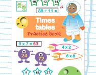 Times tables practice book learning pack