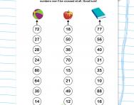 Times tables puzzle
