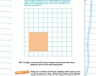 Translating a shape