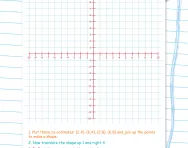 Translating and reflecting shapes on all four quadrants