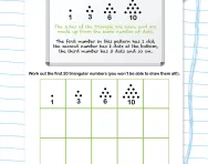 Triangular numbers explained