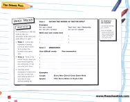 Tricks to help with tricky spellings worksheet