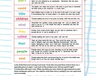 Tricky spellings practice worksheet