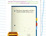 Understanding characters: writing a diary 