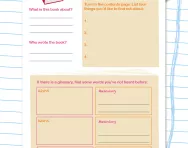 Understanding non-fiction text structure worksheet