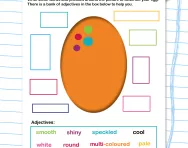 Using adjectives to improve writing worksheet